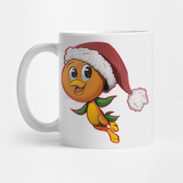 Holiday Orange Bird by AttractionsApparel
